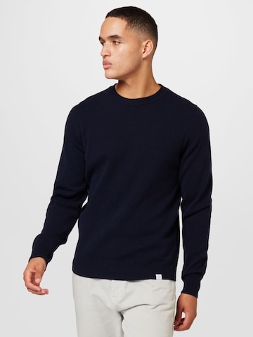 NORSE PROJECTS Sweater 'Sigfred' in Blue: front