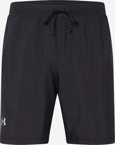 UNDER ARMOUR Workout Pants 'Launch 7' in Light grey / Black, Item view