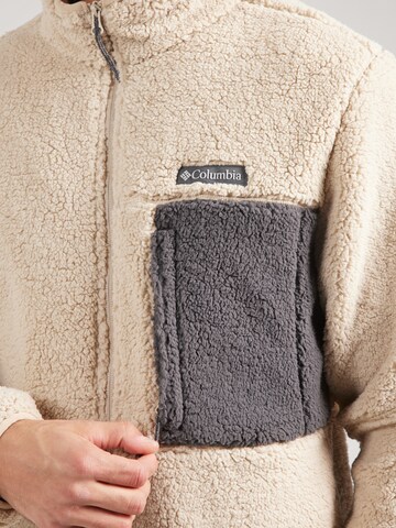 Veste en polaire fonctionnelle 'Mountainside' COLUMBIA en marron