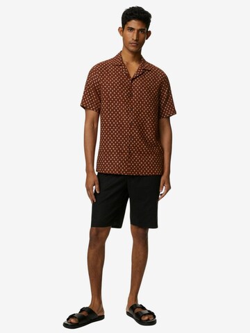 Marks & Spencer Regular fit Button Up Shirt in Brown