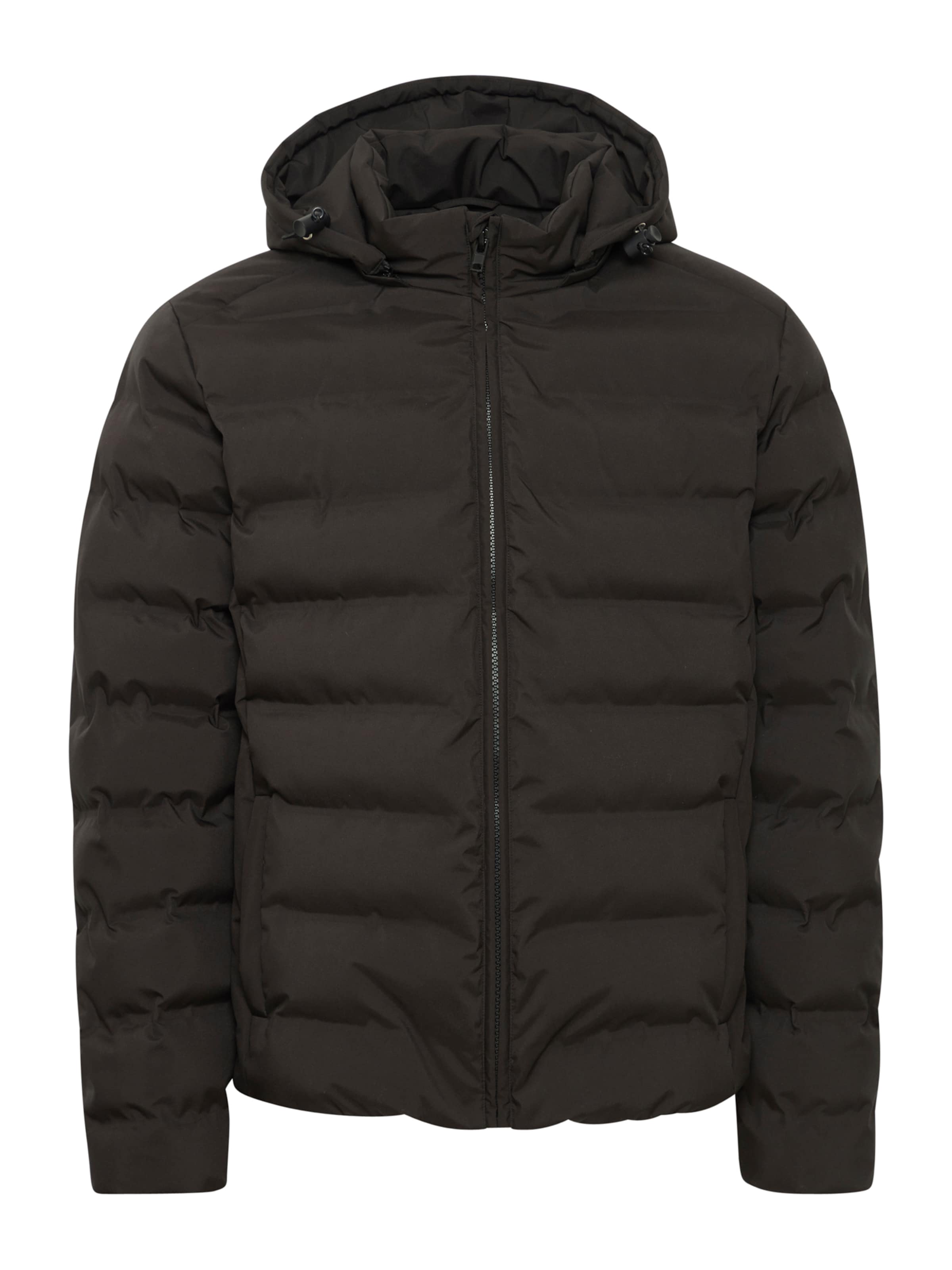 Giacca invernale 'SD Milas' di !Solid in nero: frontale