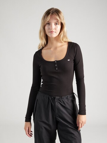 TOMMY HILFIGER - Camiseta en negro: frente