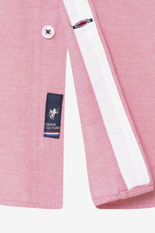 DENIM CULTURE Regular Fit Hemd 'EDIZ' in Pink