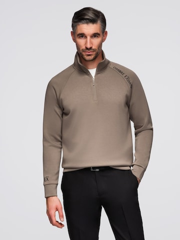 Felpa di Ombre in marrone