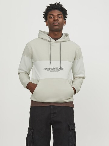 JACK & JONES Sweatshirt 'Lakewood' in Beige: front