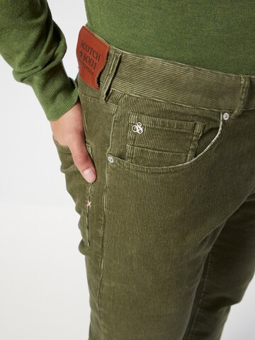 SCOTCH & SODA Slim fit Trousers 'Ralston' in Green