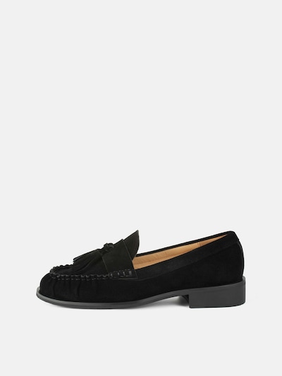 L37 HANDMADE SHOES Natikači 'HOLD ME CLOSE' v velikosti 35  | črna barva, Prikaz izdelka