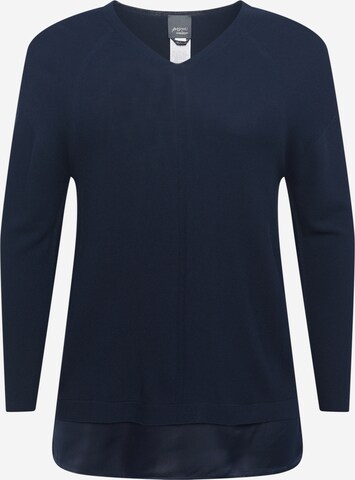 Persona by Marina Rinaldi Sweater 'ASSORTO' in Blue: front