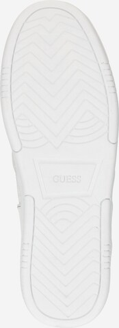 Baskets basses 'ANCONA' GUESS en blanc