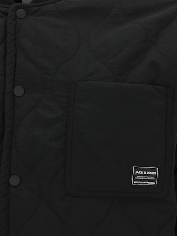juoda Jack & Jones Plus Demisezoninė striukė 'JJHERO'