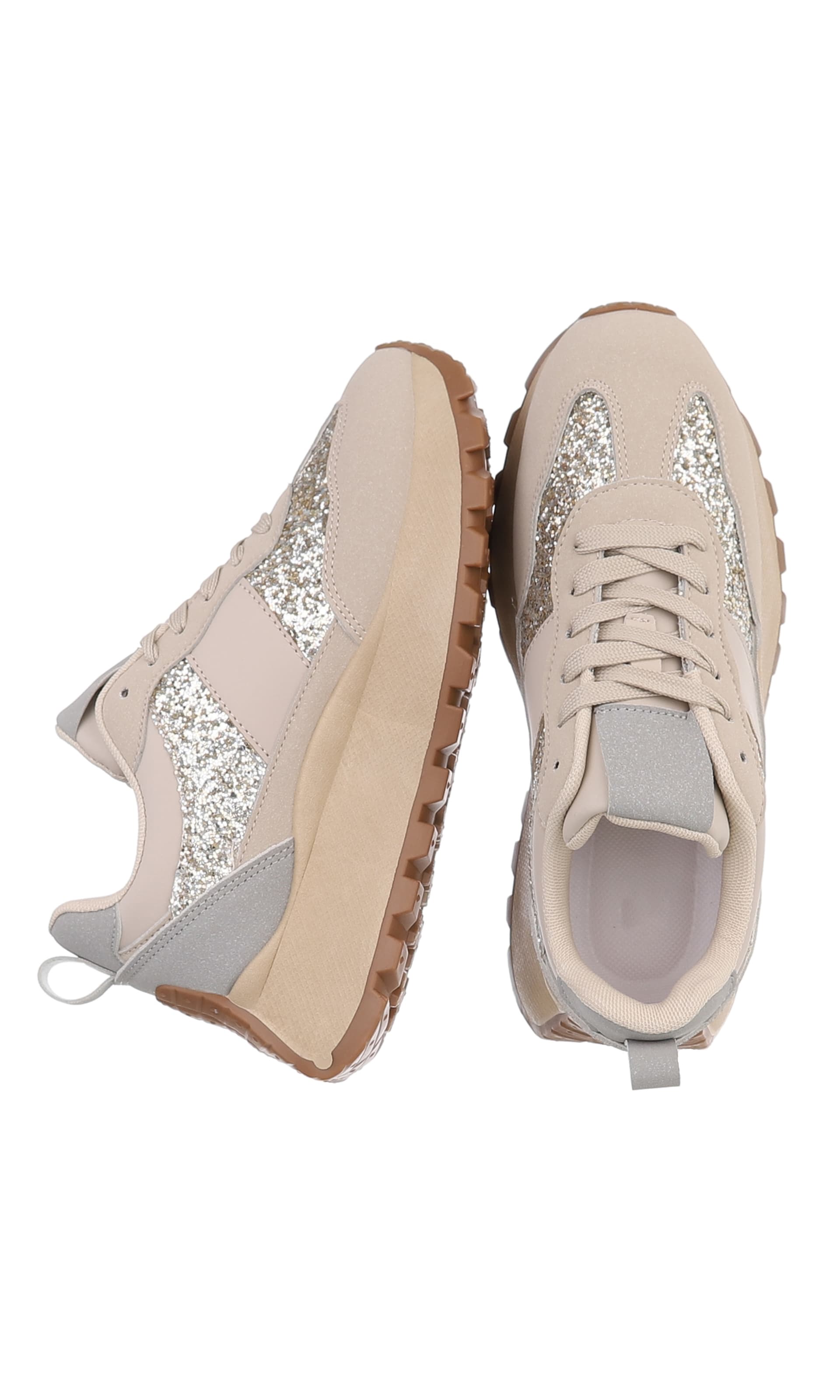 Ital-Design Sneaker in Beige