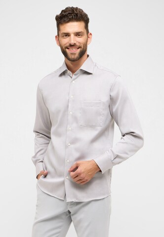 ETERNA Regular Fit Hemd in Grau: Vorderseite