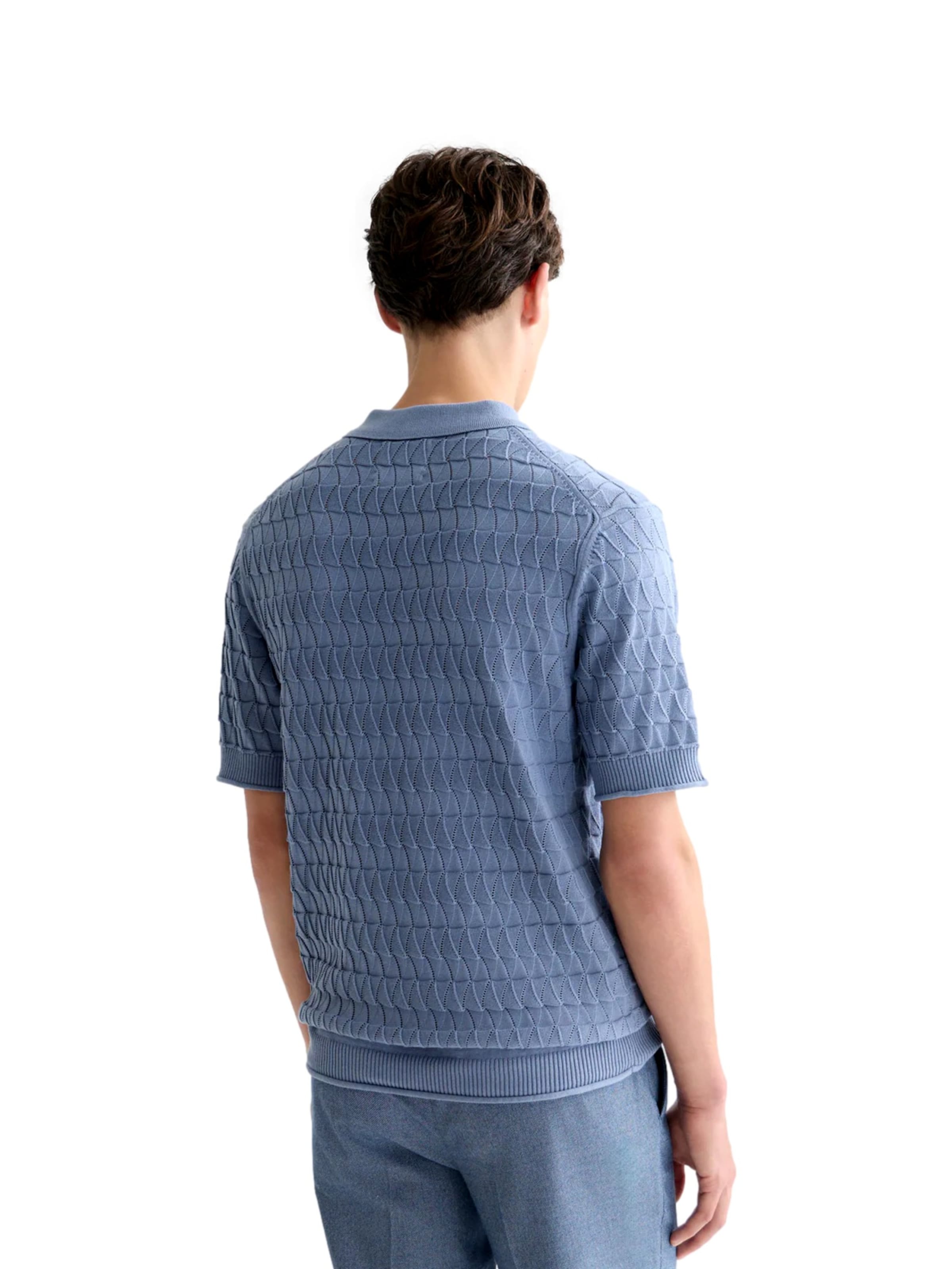 SCOTCH & SODA Poloshirt in Blau
