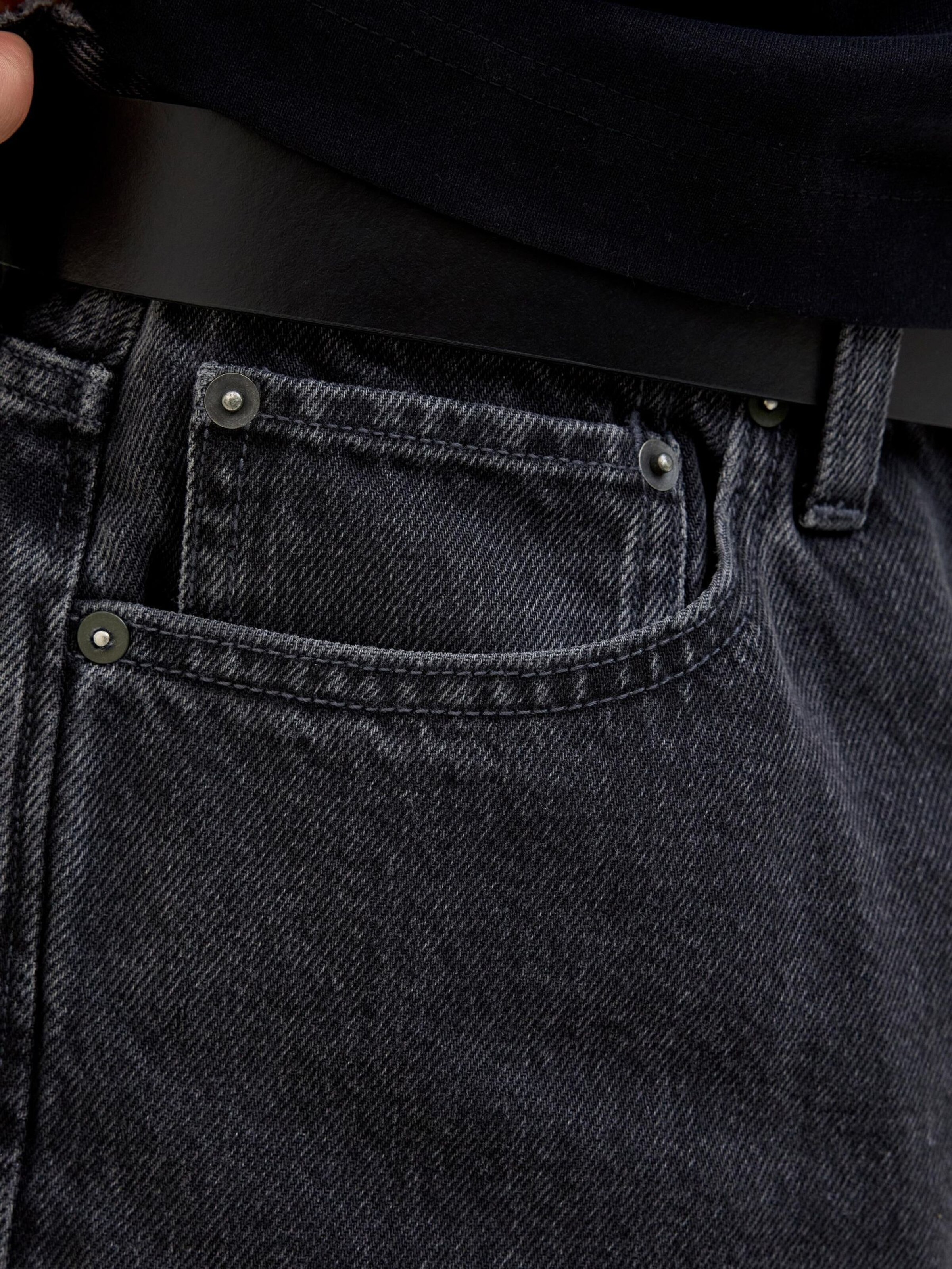 JACK & JONES Baggy Jeans 'JJIAlex' in Black Denim | ABOUT YOU