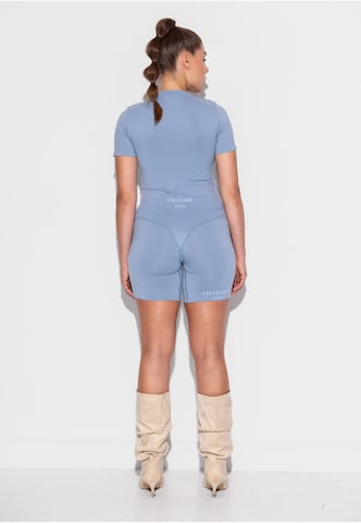 Lykkeland Atelier Skinny Leggings 'Honest' in Blauw