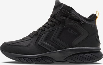 Hummel High-Top Sneakers in Black: front