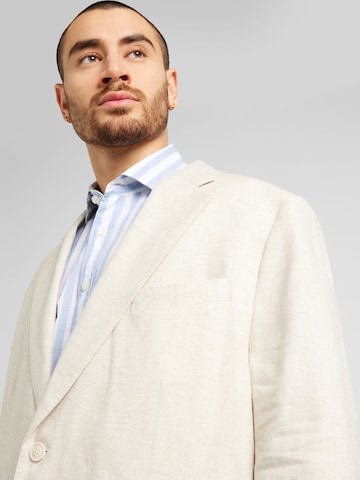 Coupe regular Veste de costume Banana Republic en blanc