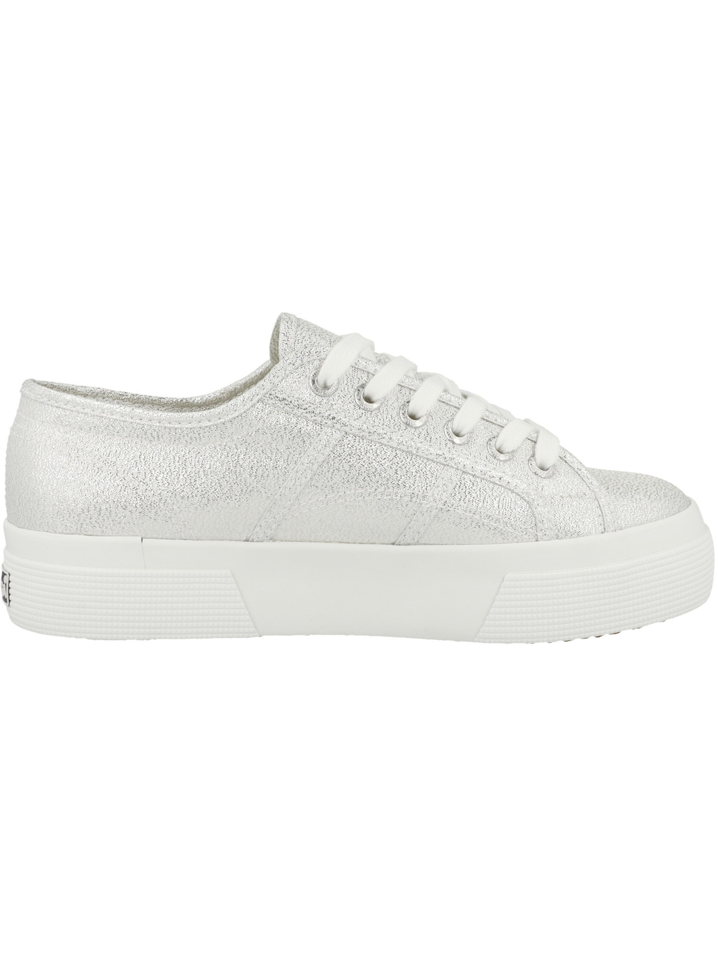 SUPERGA Sneakers laag 'Lame' in Zilver