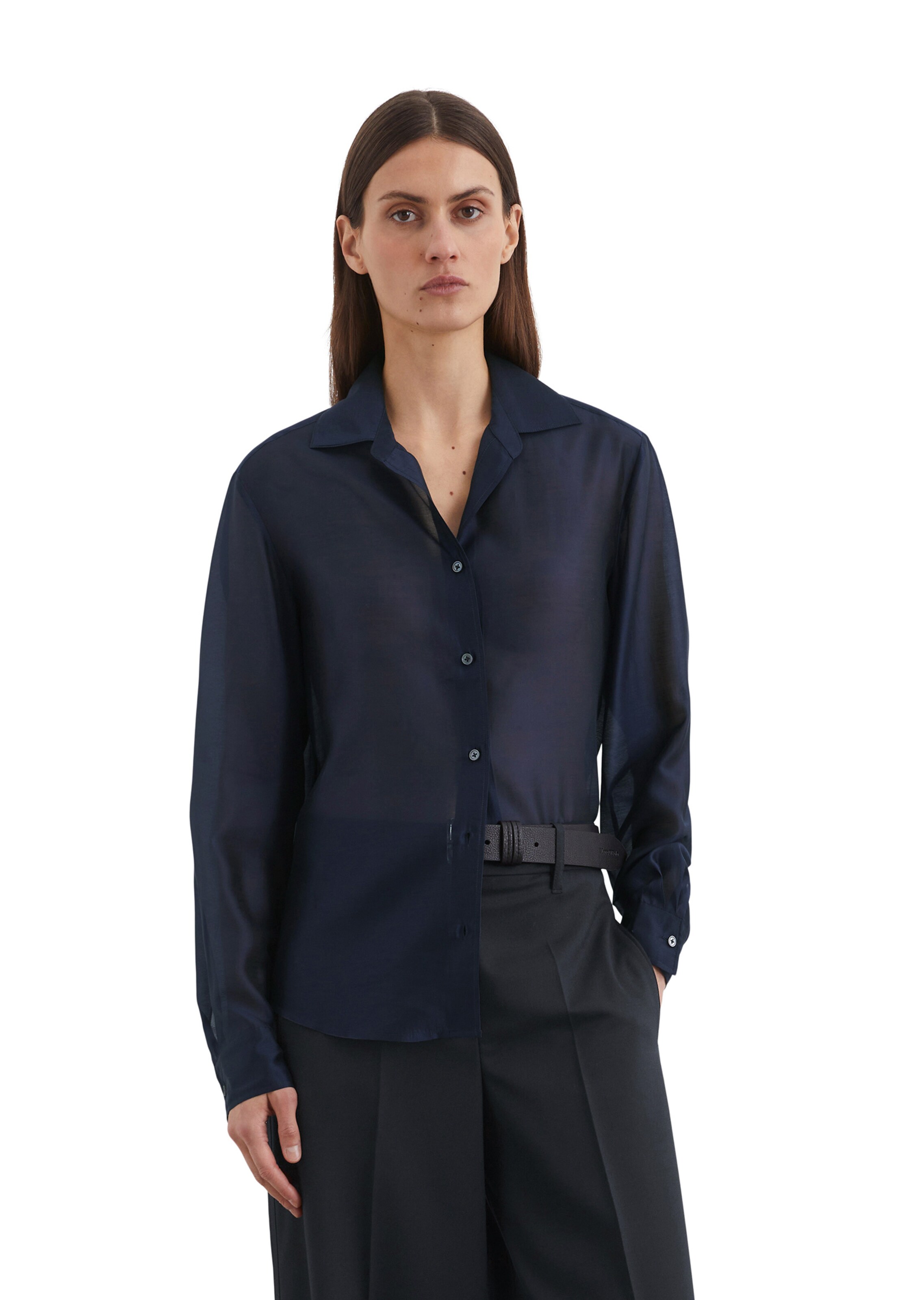 Marc O'Polo Blouse in Blue: front
