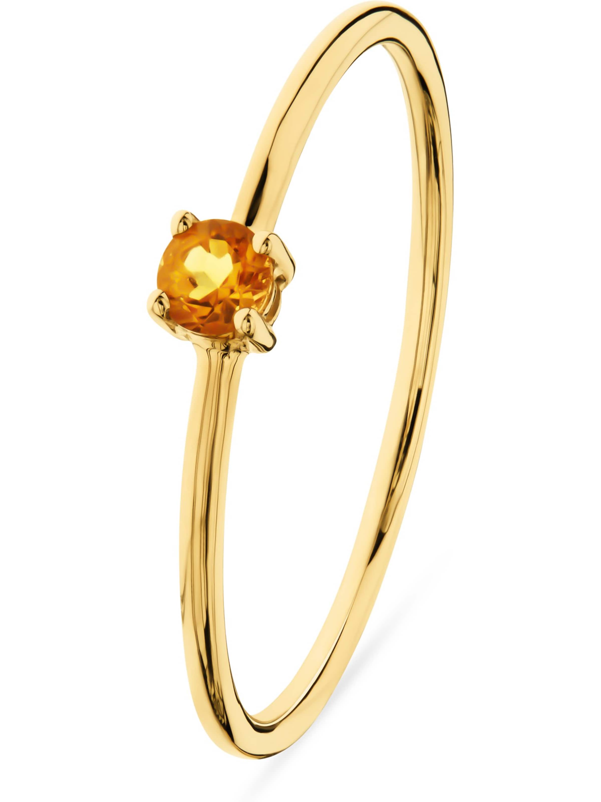 CHRIST Ring in Gold: Vorderseite