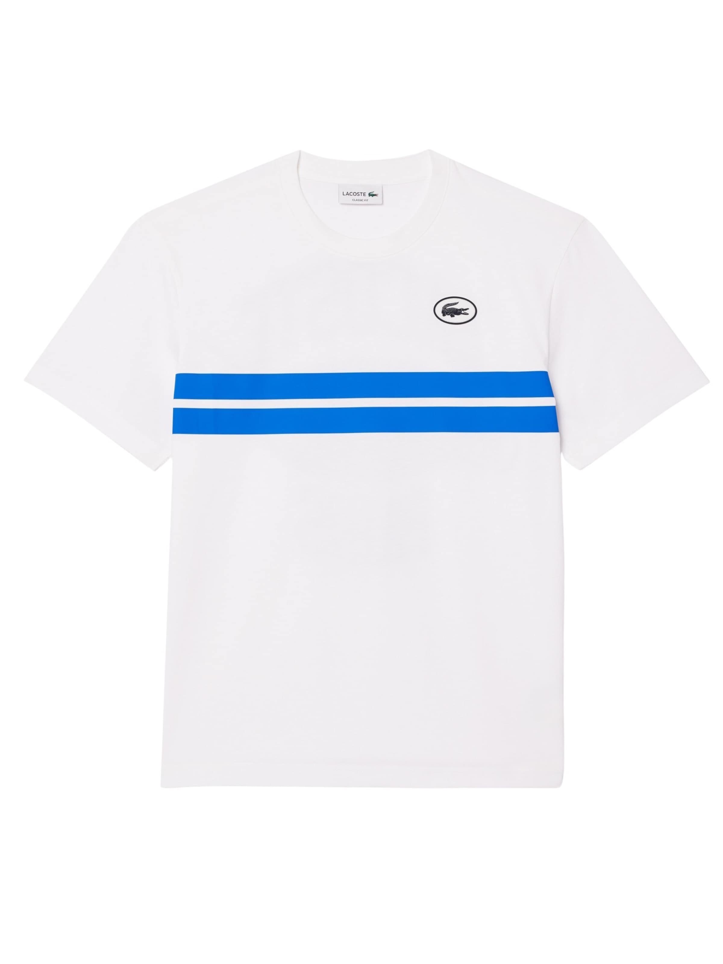 LACOSTE Футболка в Белый: спереди