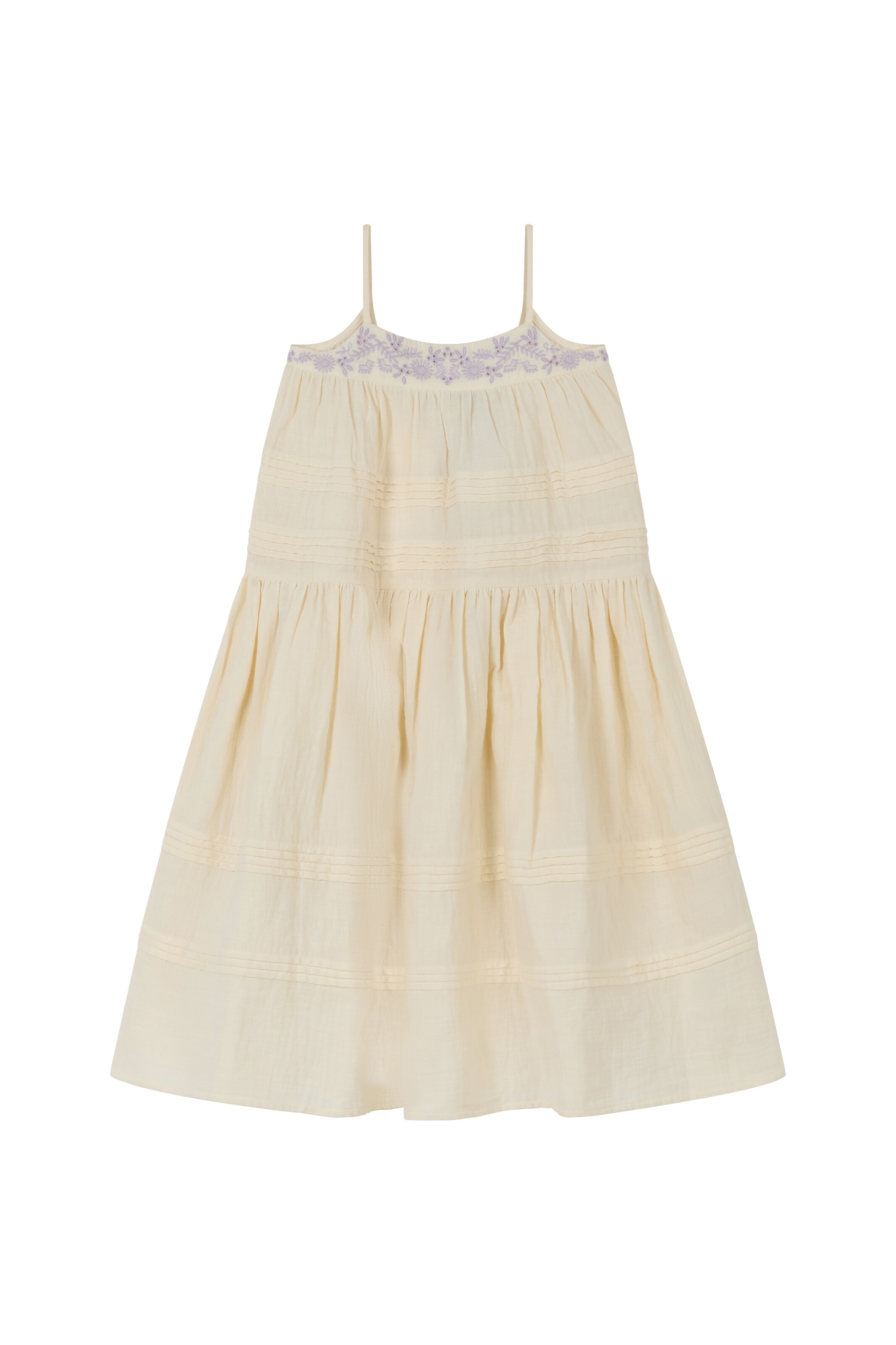 RAFFYA Dress in Beige: front