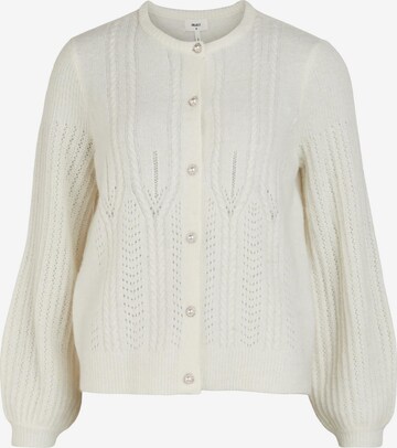 OBJECT Knit Cardigan 'Ophelia' in White: front