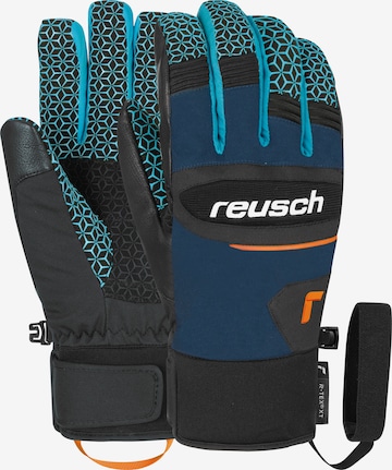 REUSCH Fingerhandschuhe 'Dragon R-TEX® XT' in Blau: Vorderseite