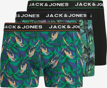 JACK & JONESBokserice 'JACTROPICAL BIRD' - plava boja: prednji dio