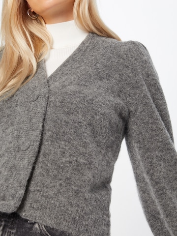 Gestuz Knit Cardigan 'Alpha' in Grey