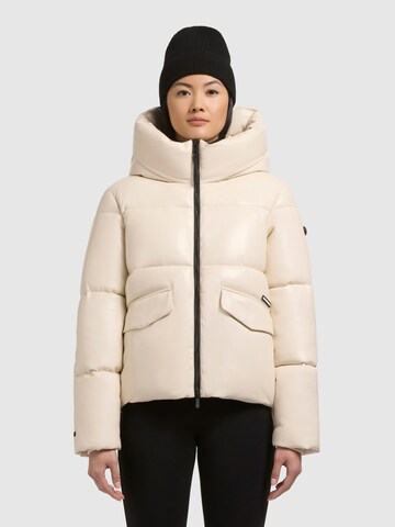 Veste d’hiver 'AURORA' khujo en beige : devant
