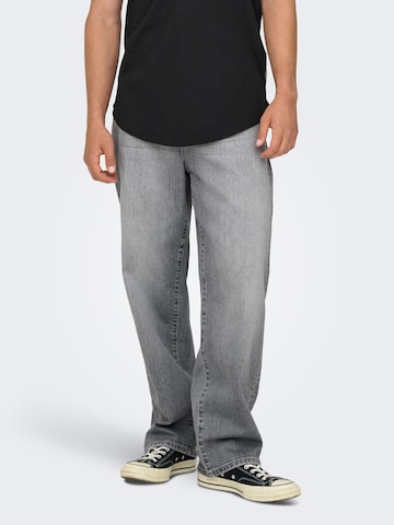 Regular Jean 'ONSFADE' Only & Sons en gris : devant