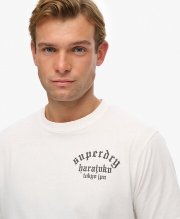 T-Shirt Superdry & Co en blanc