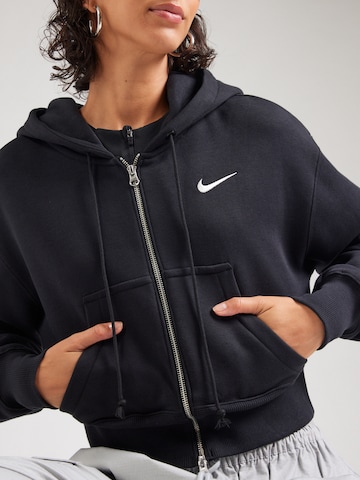 Nike Sportswear Collegetakki 'PHNX FLC' värissä musta