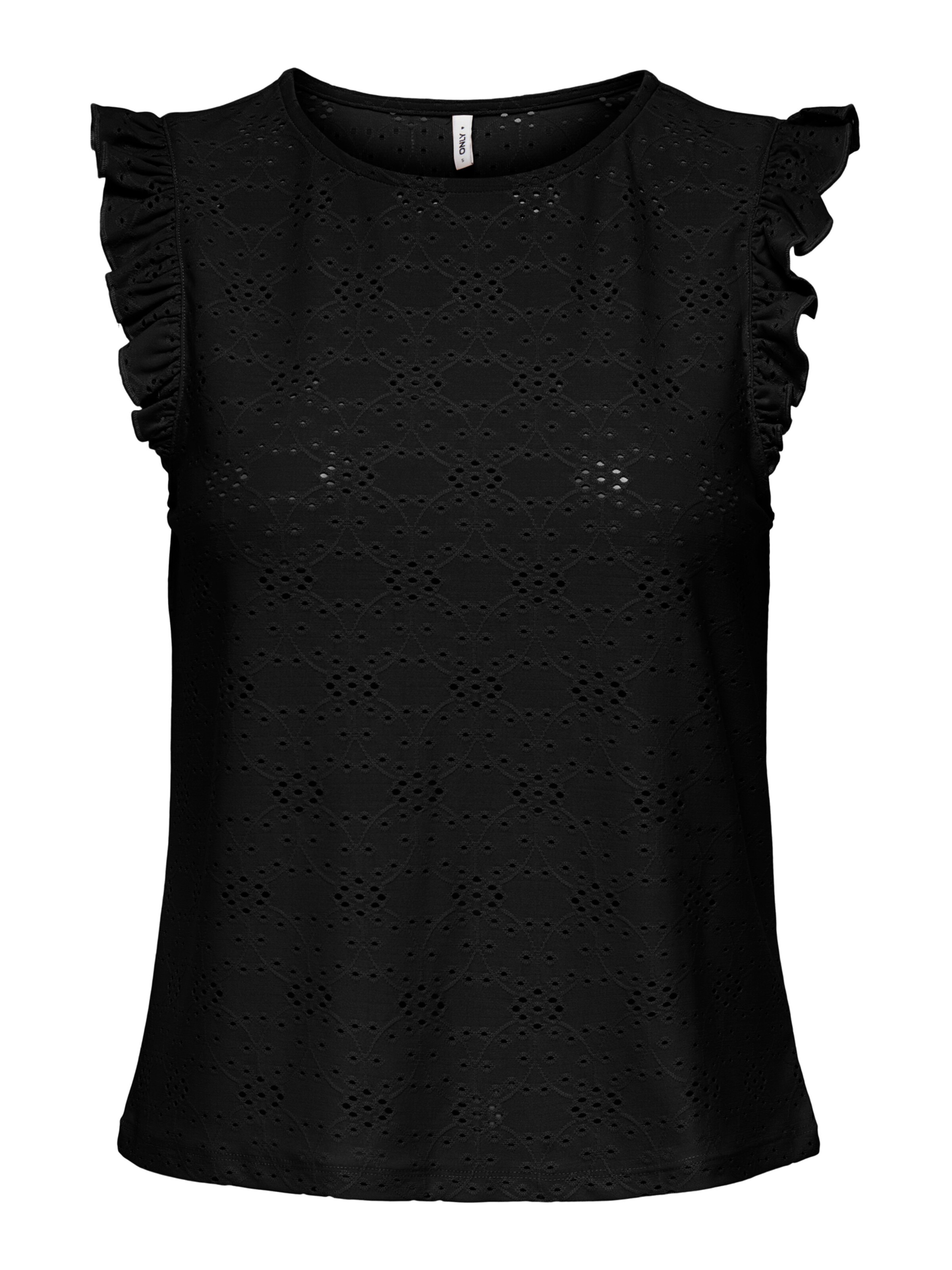 ONLY Τοπ 'ONLSMILLA' σε μαύρο: μπροστά