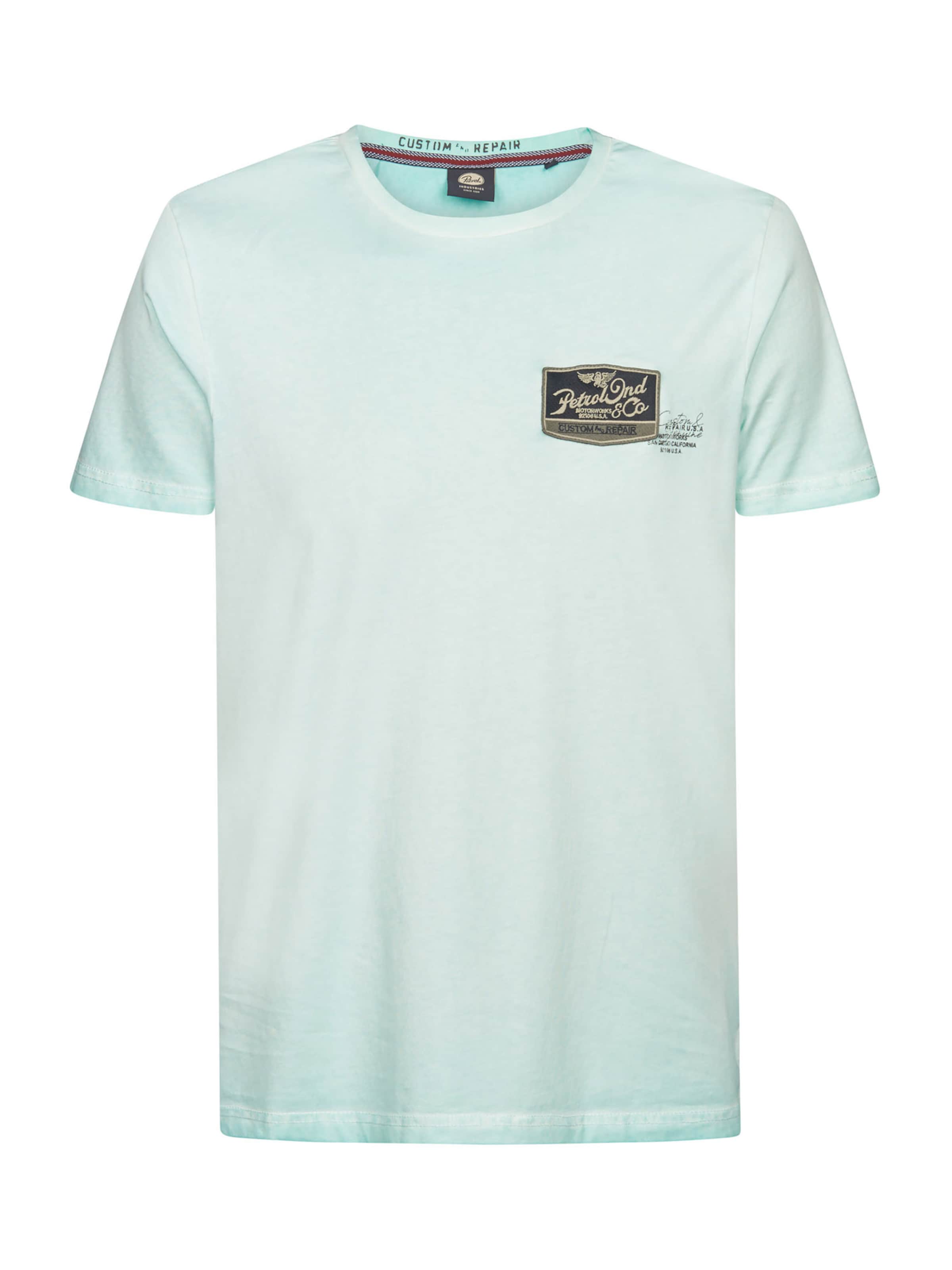 Petrol Industries Póló - zöld: elől