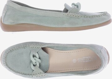 5TH AVENUE Flats & Loafers in 39 in Green: front