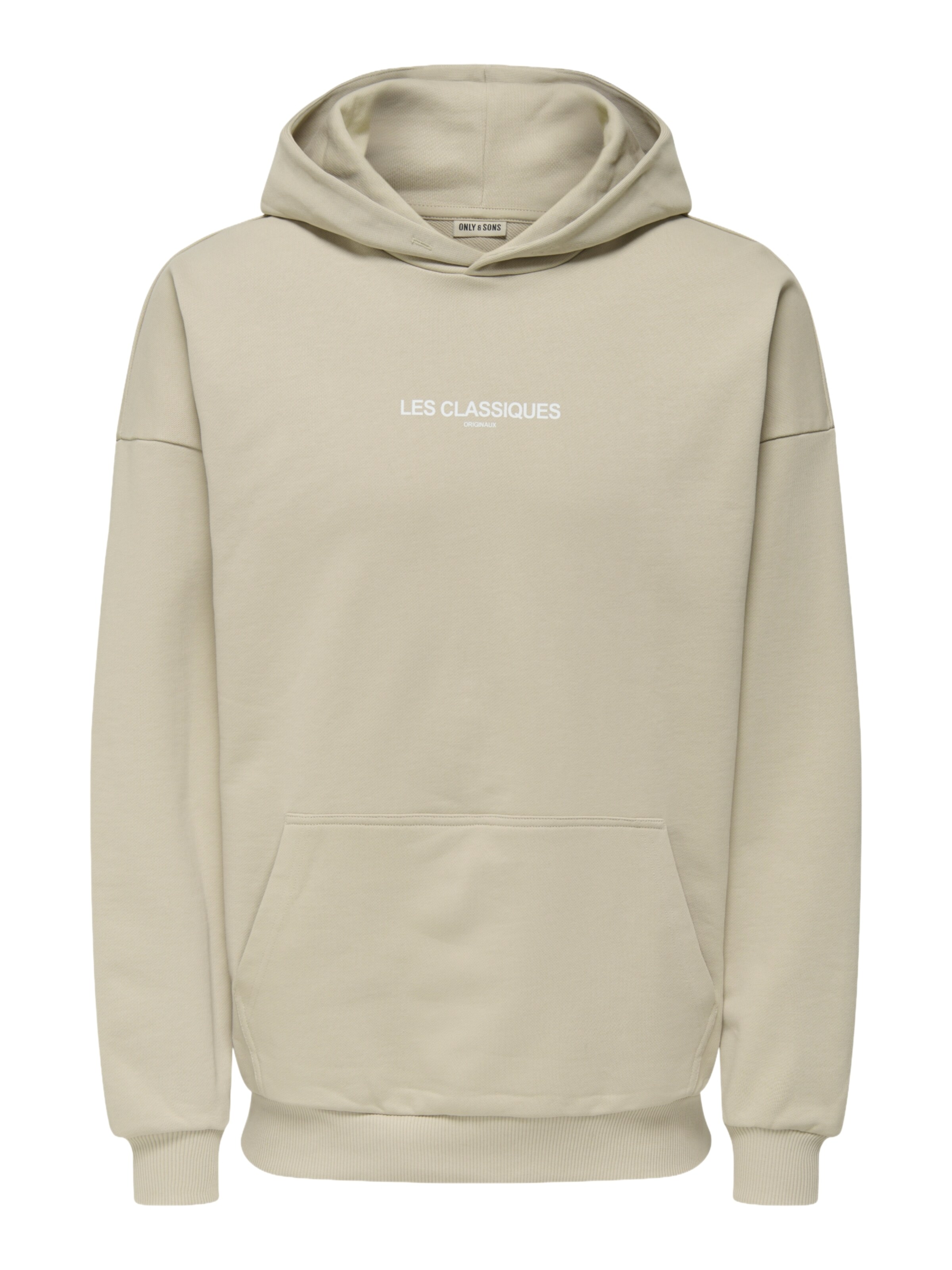 Only & Sons Trui 'LES CLASSIQUES' in Beige: voorkant