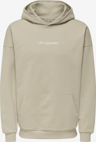 Pull-over 'LES CLASSIQUES' Only & Sons en beige : devant
