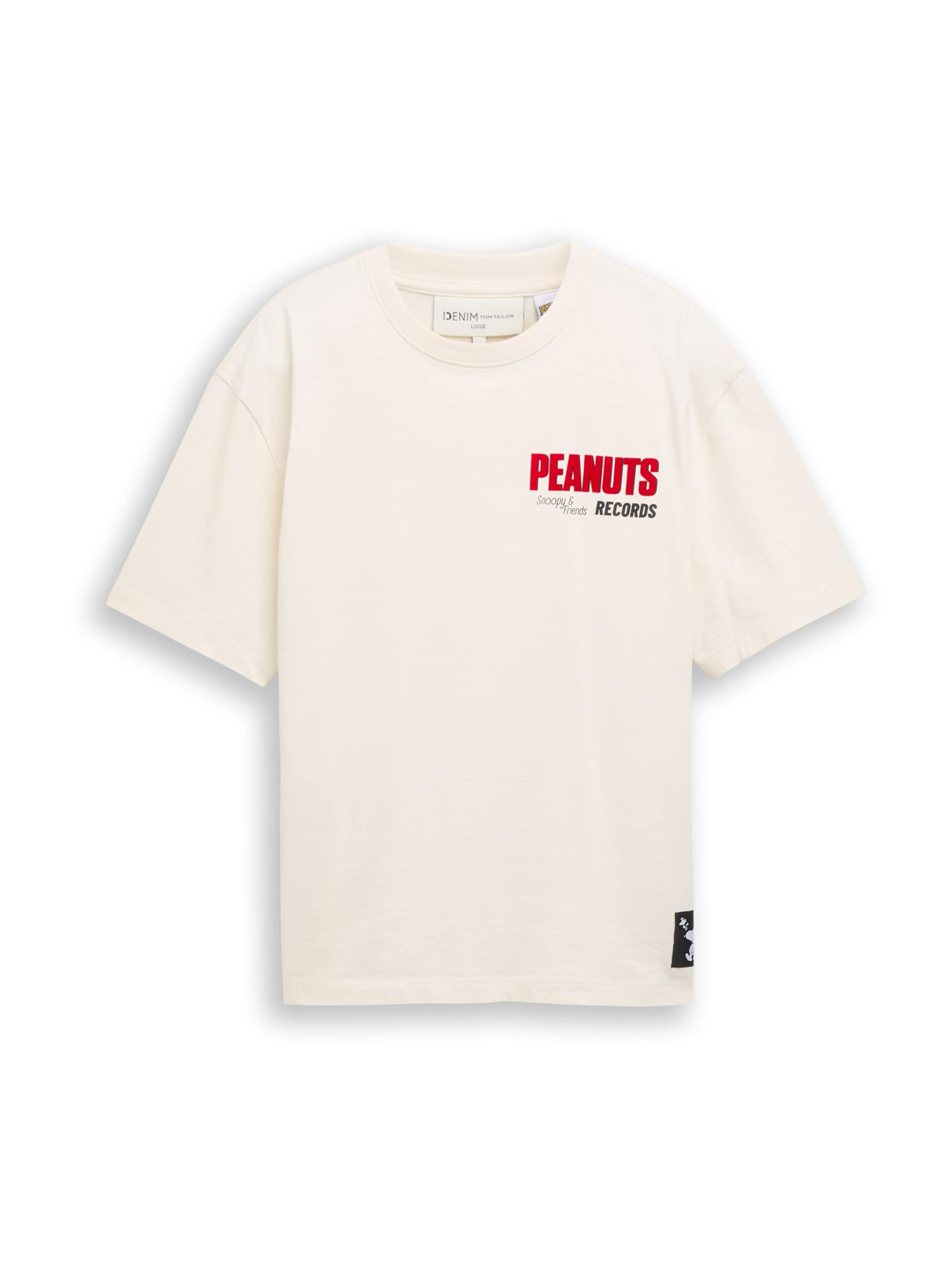 TOM TAILOR DENIM Bluser & t-shirts i hvid: forside