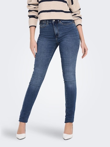 ONLY Skinny Jeans 'Forever' in Blauw: voorkant