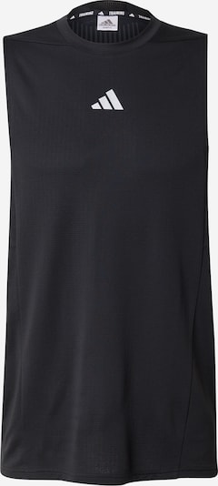 ADIDAS PERFORMANCE T-Shirt fonctionnel 'Designed for Training' en noir / blanc, Vue avec produit