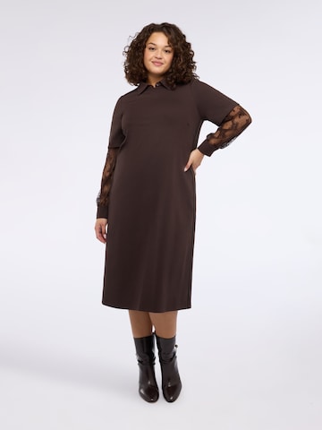 Fiorella Rubino Jurk in Bruin