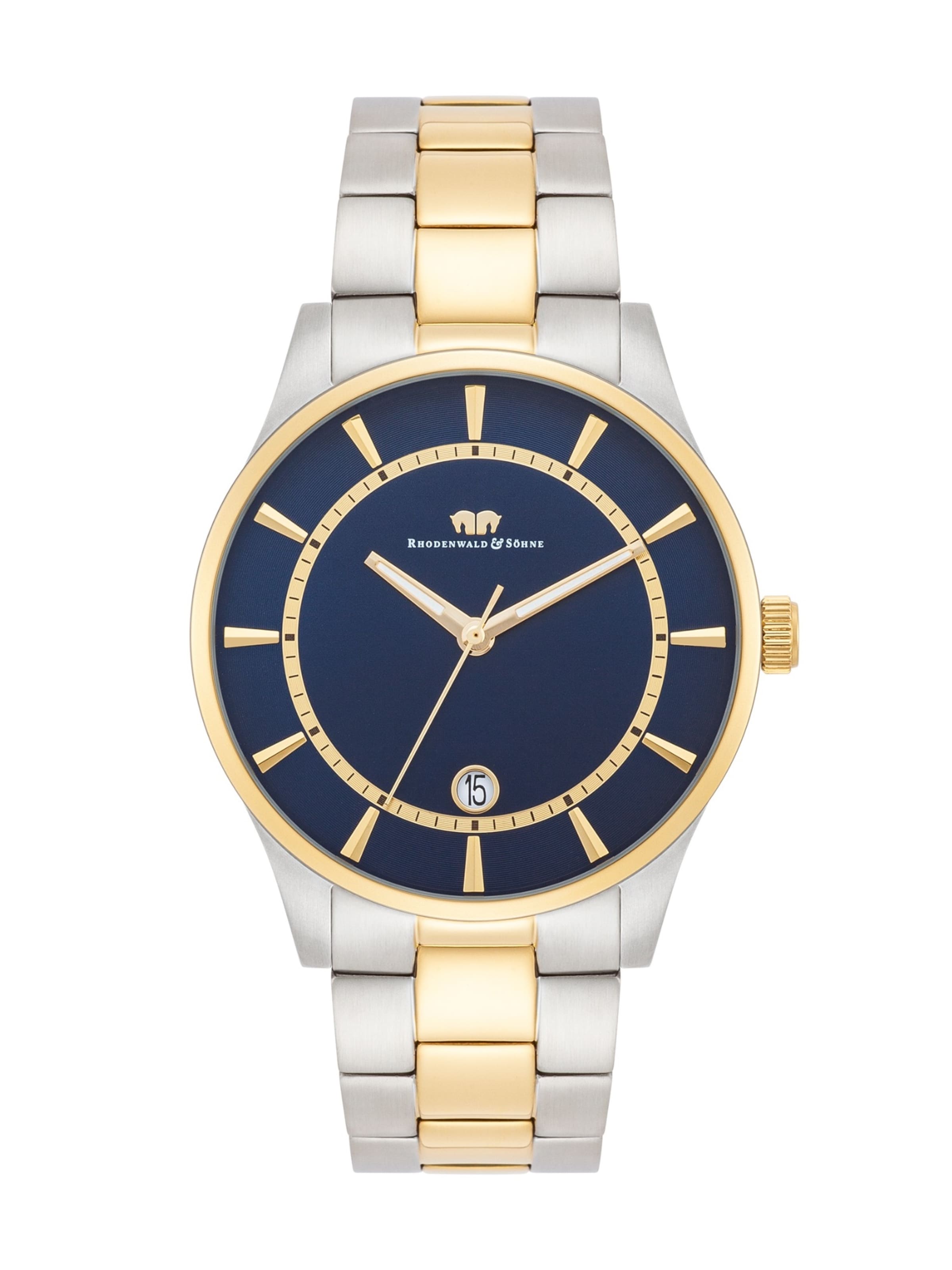 Montre à affichage analogique Rhodenwald & Söhne en argent : devant