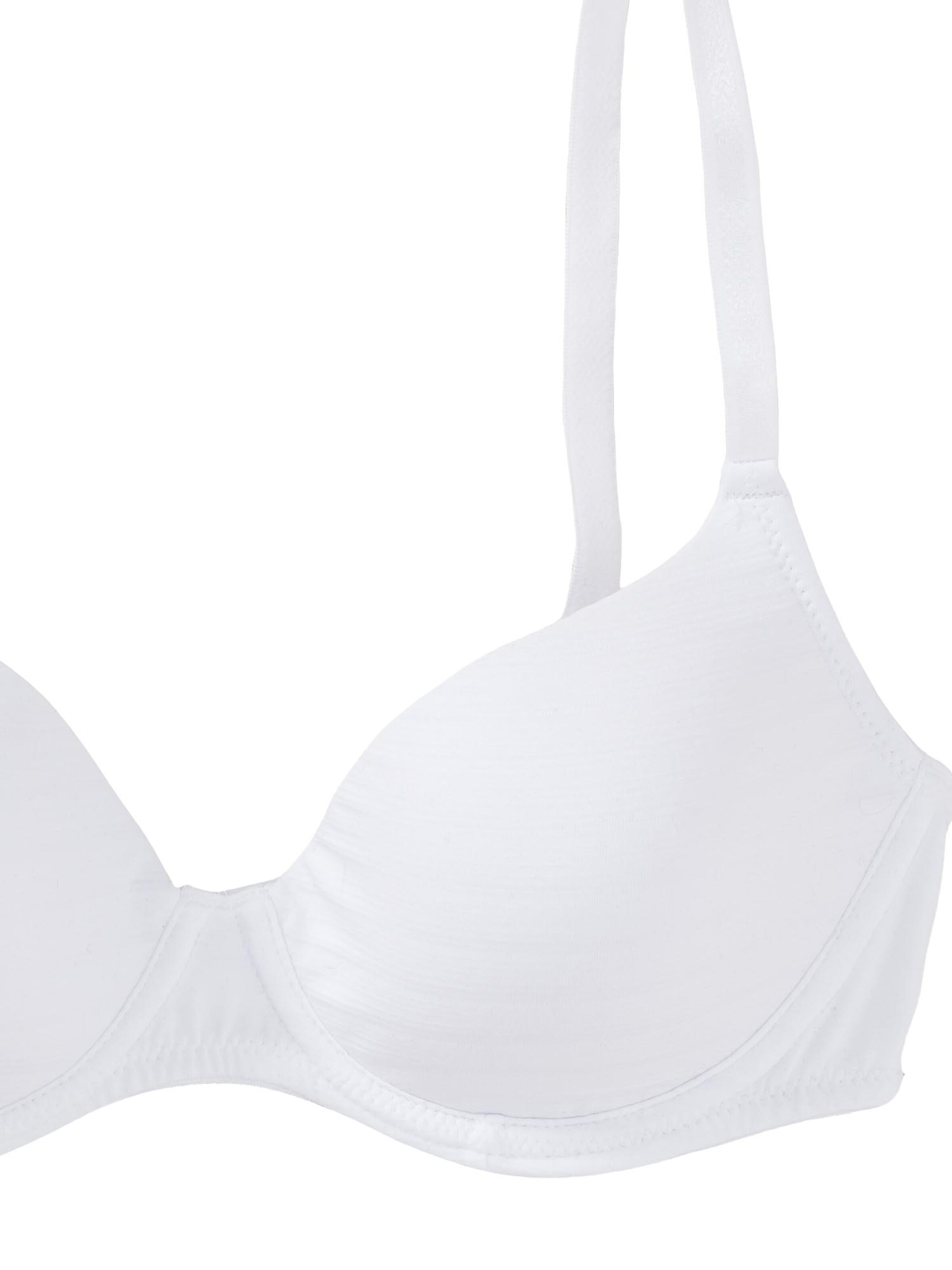 SPEIDEL T-shirt BH 'Cotton & More' in Wit