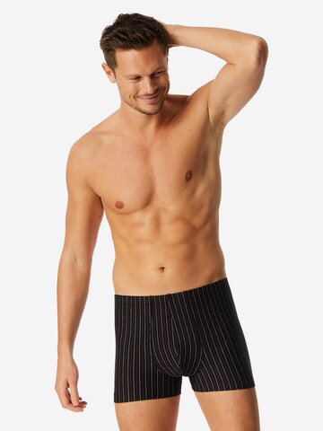 SCHIESSER Boxer shorts '95/5 Essentials' in Black: front