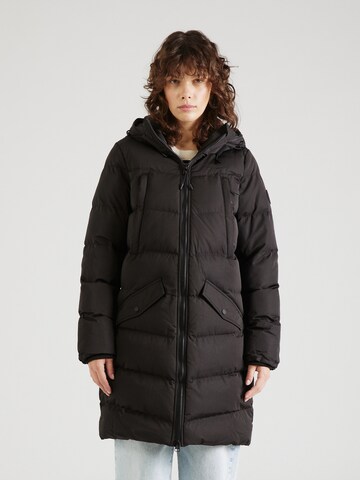 Cars Jeans Winter Coat in Black: front