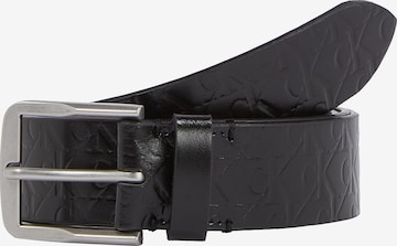 Ceinture Calvin Klein Jeans en noir : devant