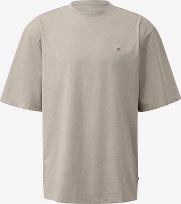T-Shirt QS en beige : devant