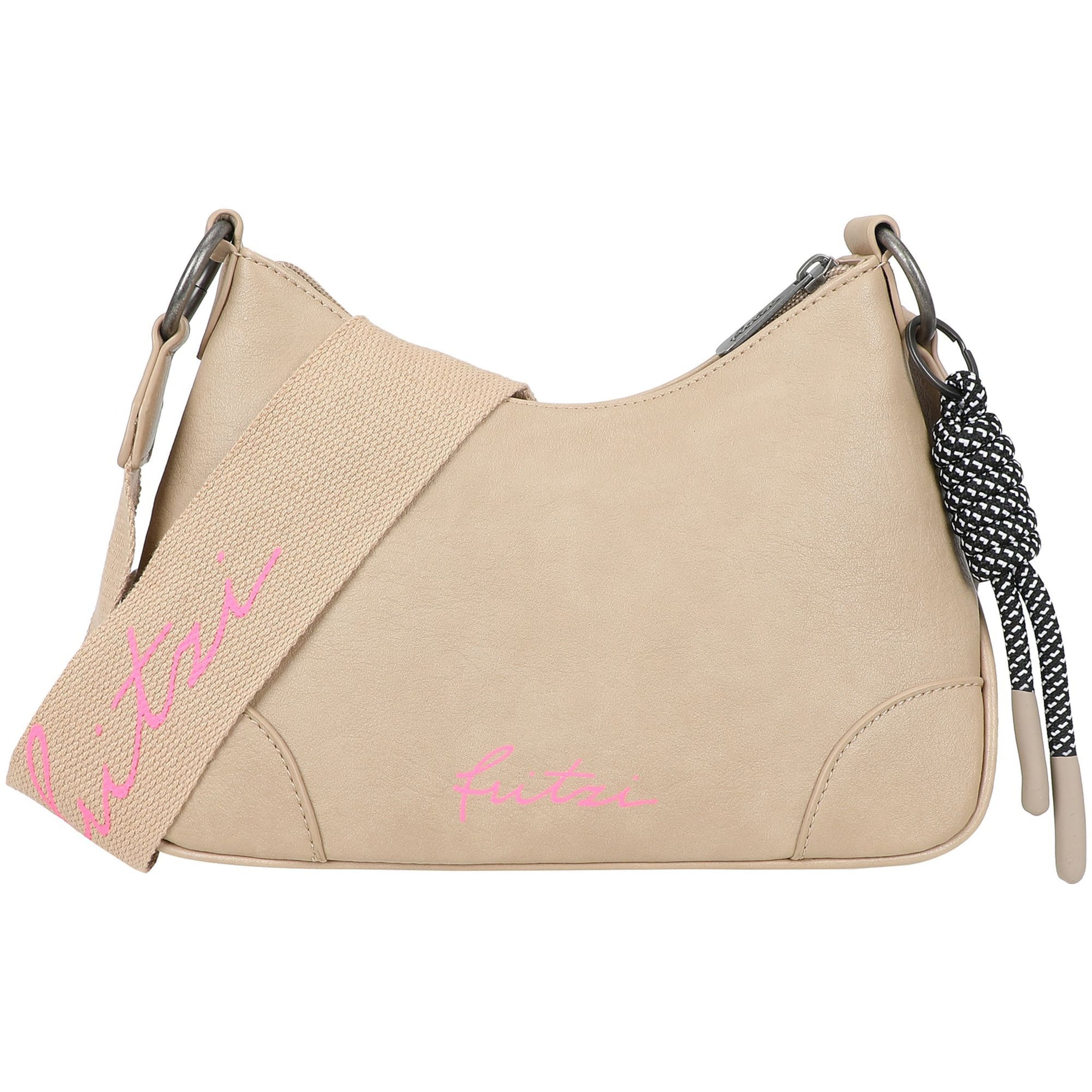 Borsa a tracolla 'Lou' di Fritzi aus Preußen in giallo: frontale